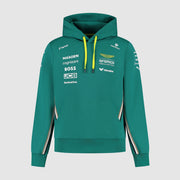 Aston Martin F1 Team 2025 Drivers Hoodie Mens - Green