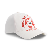 F1 Racing Division Worldwide Graphic Baseball Cap Unisex - Cloud Dancer