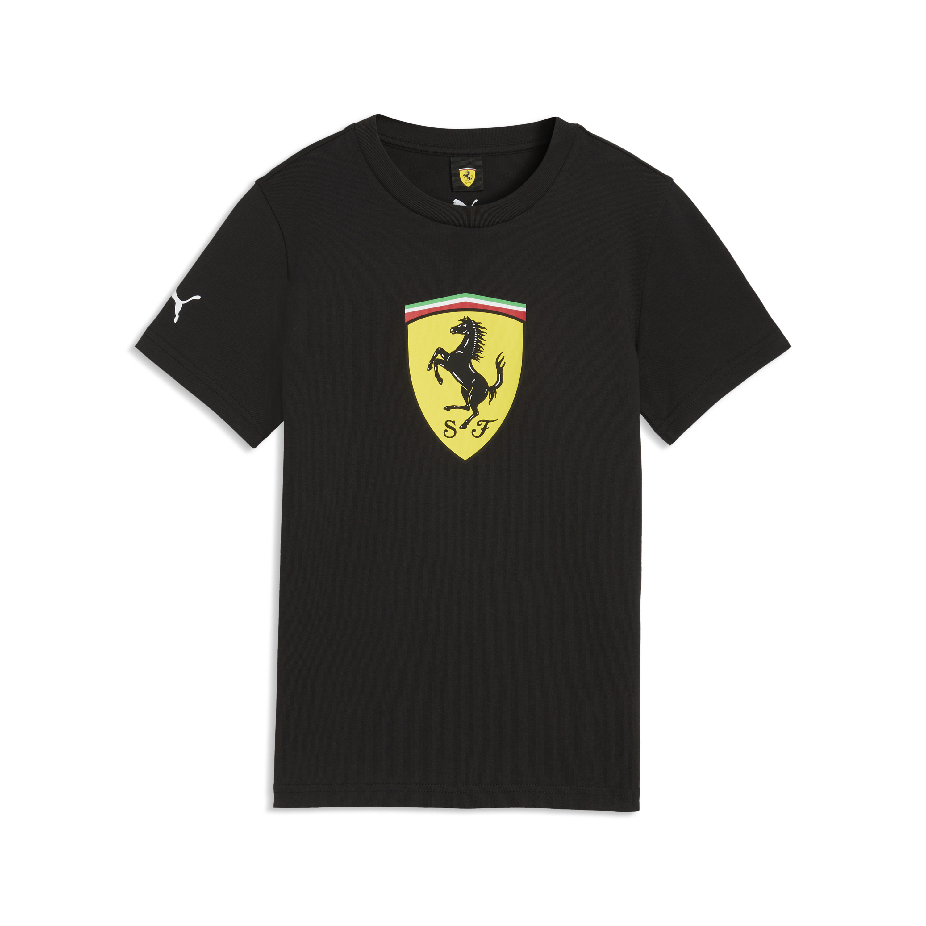 Scuderia Ferrari F1 Shield Tee Kids - Black