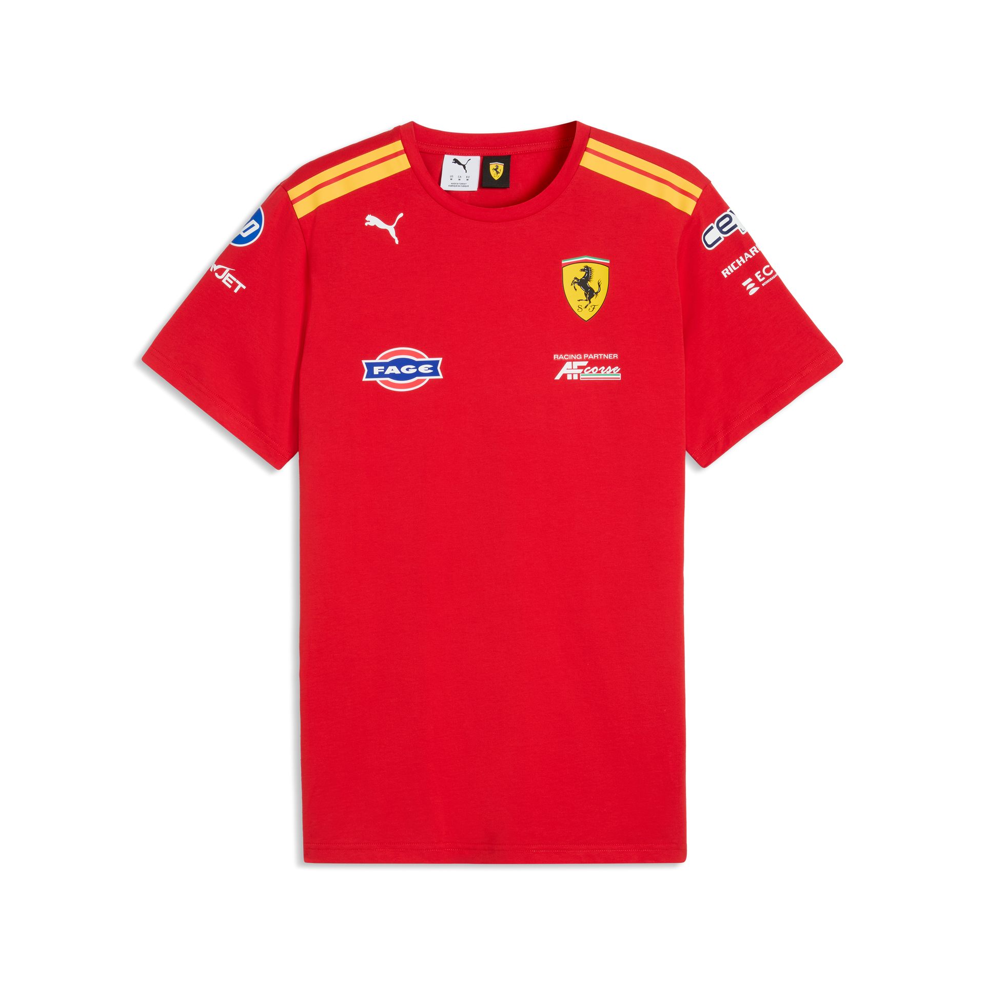 Scuderia Ferrari F1 Team 2026 Hypercar Drivers Tee Mens - Red