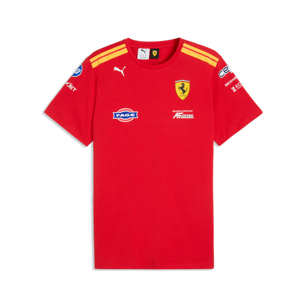 Scuderia Ferrari F1 Team 2026 Hypercar Drivers Tee Mens - Red
