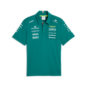 Aston Martin F1 Team 2026 Polo Mens - Green Lux