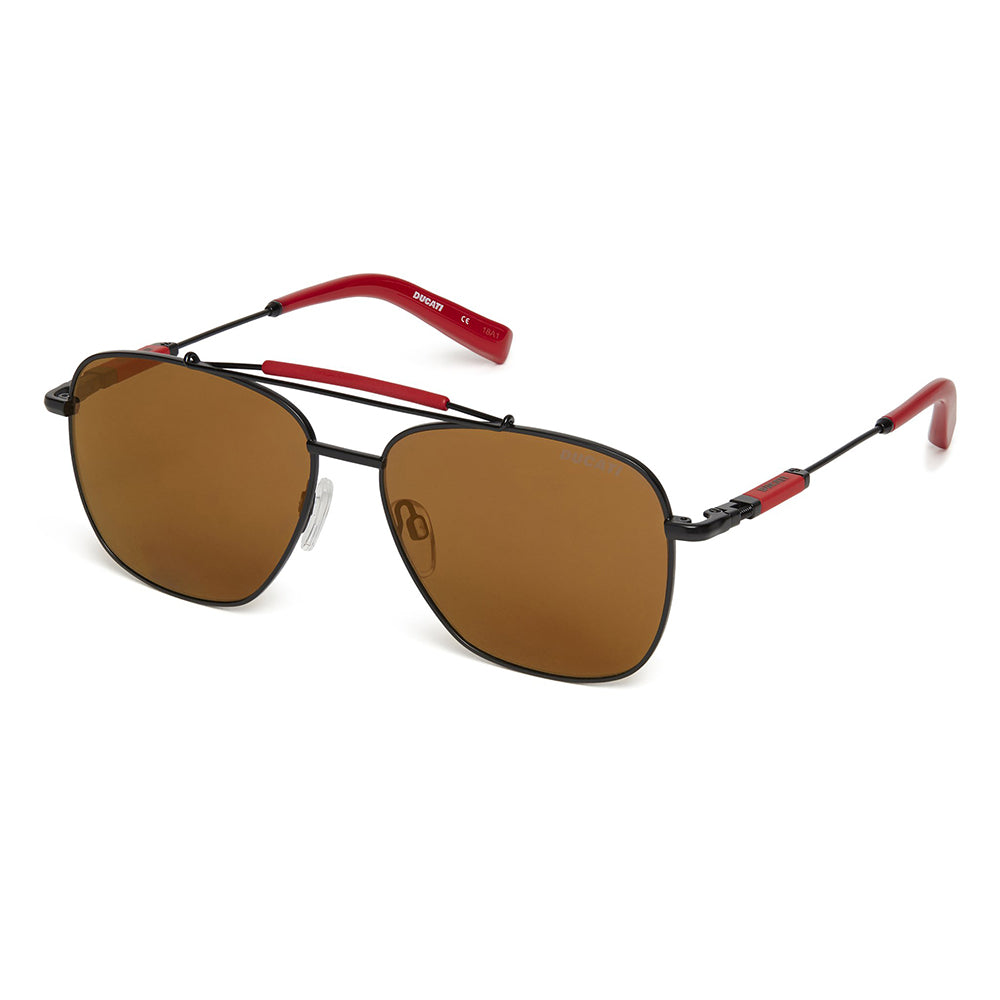Ducati Metal Rimless 3 Piece Sunglasses - Crimson