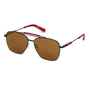 Ducati Metal Rimless 3 Piece Sunglasses - Crimson