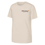 McLaren Racing F1 Lando Norris 4 OG Short Sleeve Tee Kids - Off White