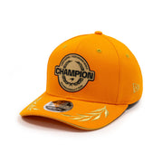 McLaren Racing F1 Lando Norris World Drivers Champion 9Fifty Cap Stretch Snap Adults - Papaya