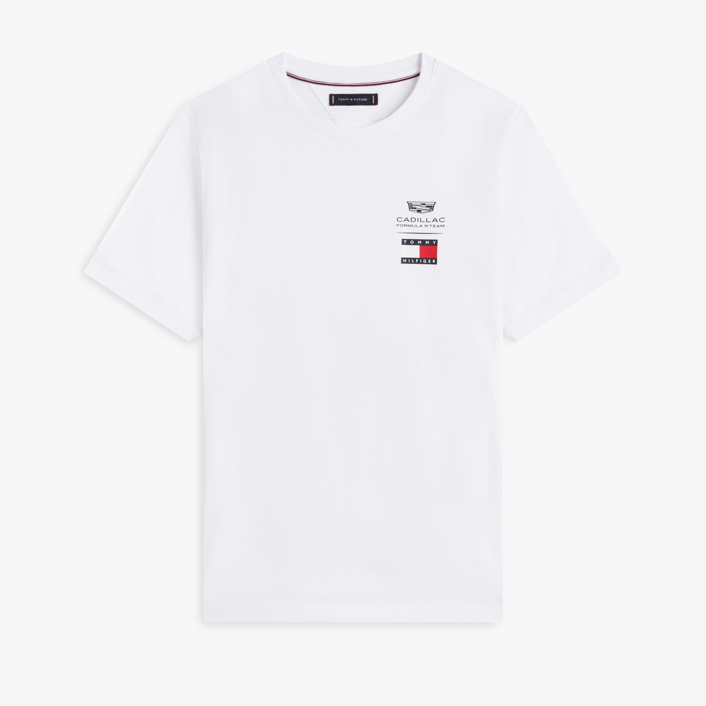 Cadillac F1 X Tommy Hilfiger Logo Tee Mens - White