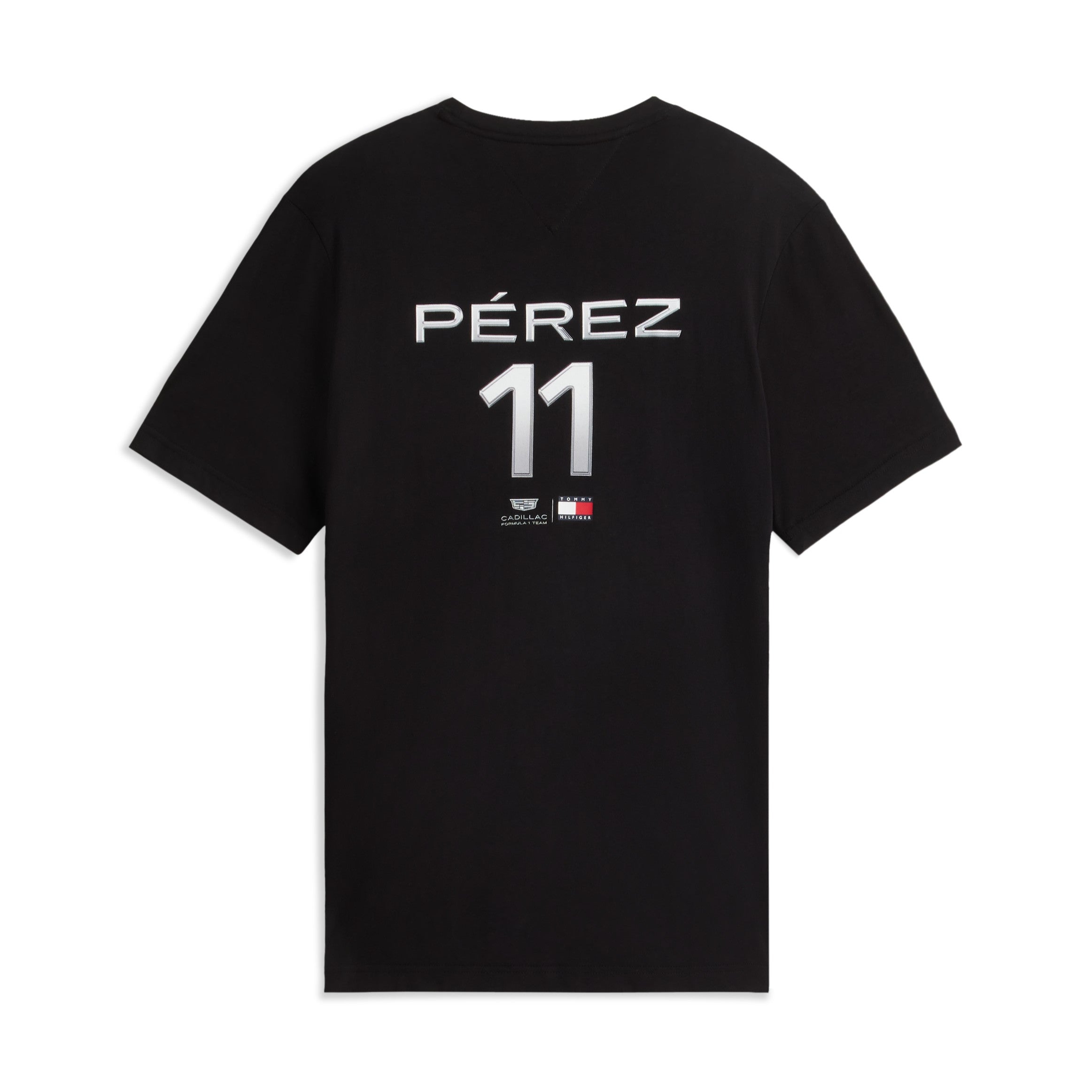 Cadillac F1 X Tommy Hilfiger Drivers Chevron Tee Mens - Black