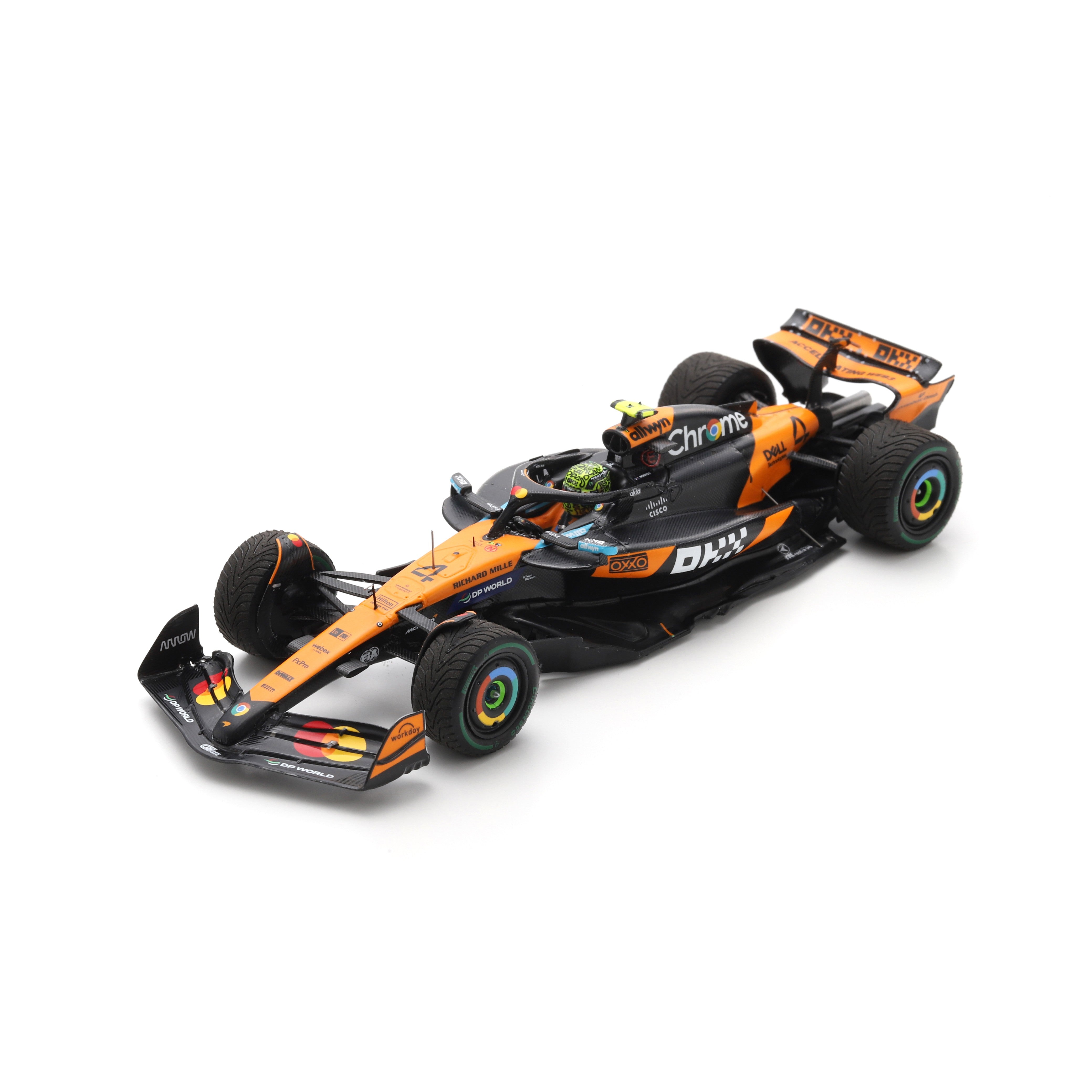 Spark McLaren Racing F1 Racing F1 MCL39 Lando Norris 2025 Australian GP Winner Model Car Unisex - Papaya - 1:43 Scale