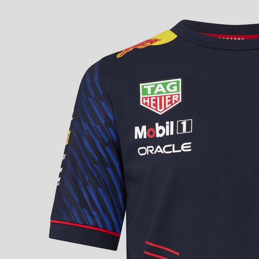 Red Bull Racing F1 2023 Team Set Up Tee Kids - Night Sky