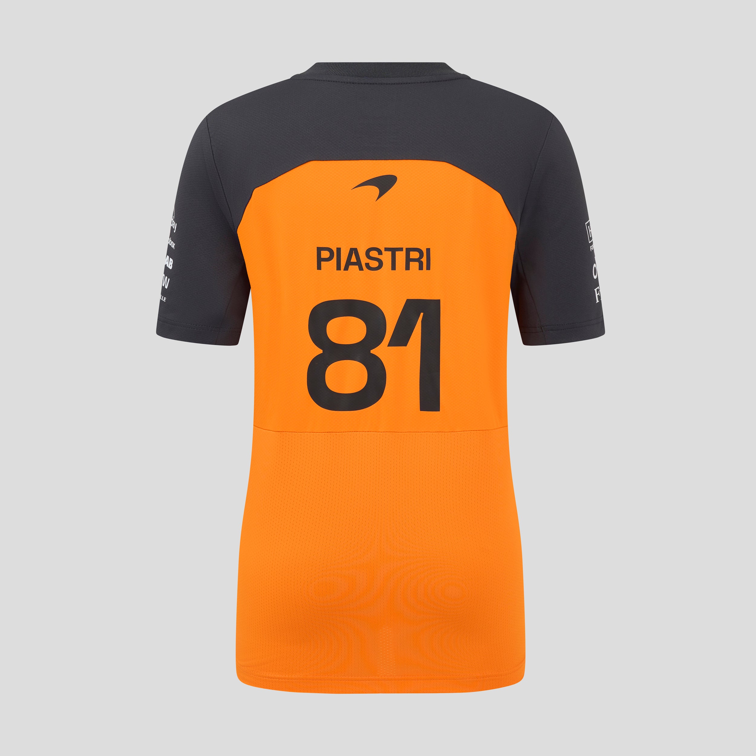 McLaren Racing F1 Official Team 2025 Set Up T-Shirt Oscar Piastri Kids - Papaya