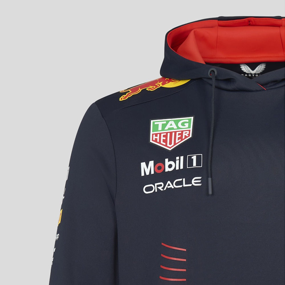 Red Bull Racing 2023 Team Pullover Hoodie Mens - Night Sky