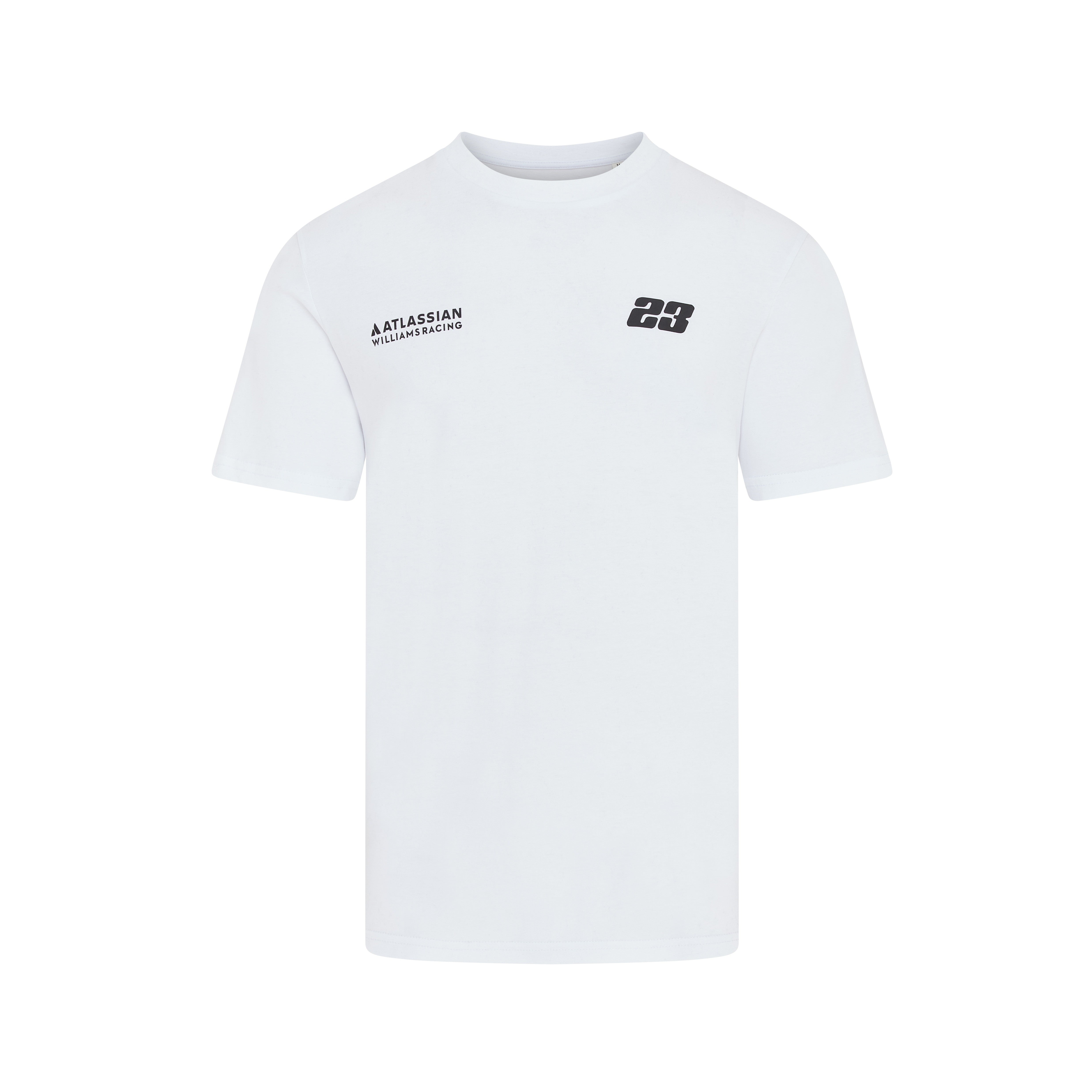 Williams Racing X Reflo Alex Albon Short Sleeve Tee Unisex - White